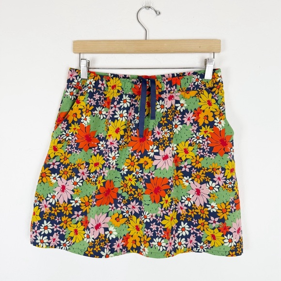 Toad&Co Dresses & Skirts - Toad & Co Sunkissed Weekend Skort Skirt Retro 70s Mod Floral Print